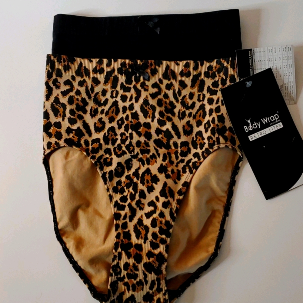 Body Wrap Retro Lite Panties sz S NWT set/2